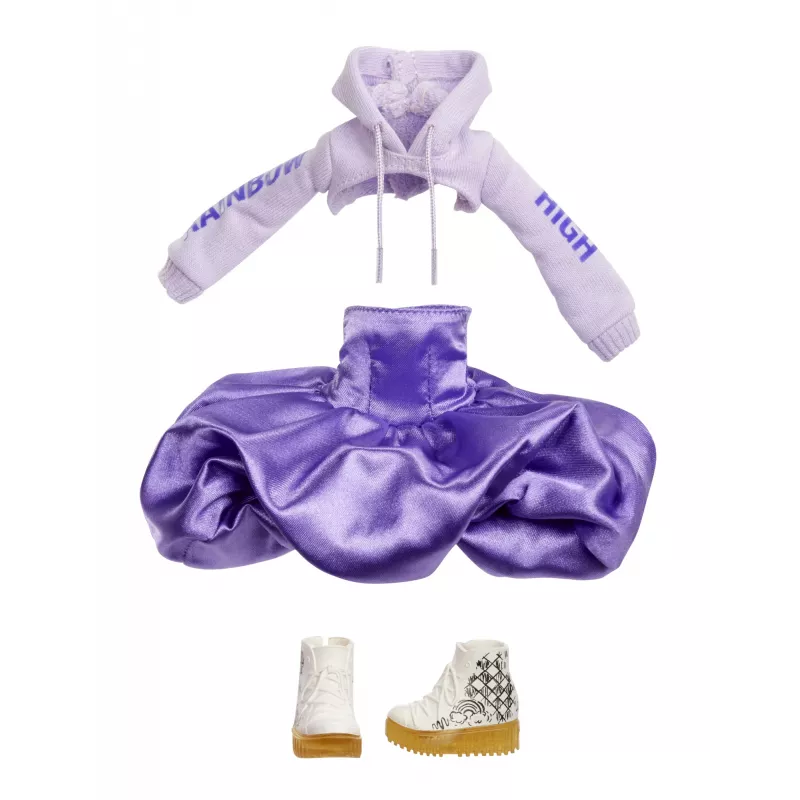 Rainbow High Sparkle & Shine Fashion Dolls- Viola (Purple), Fashion doll, Female, 4 yr(s), Boy/Girl, 280 mm, Multicolour
