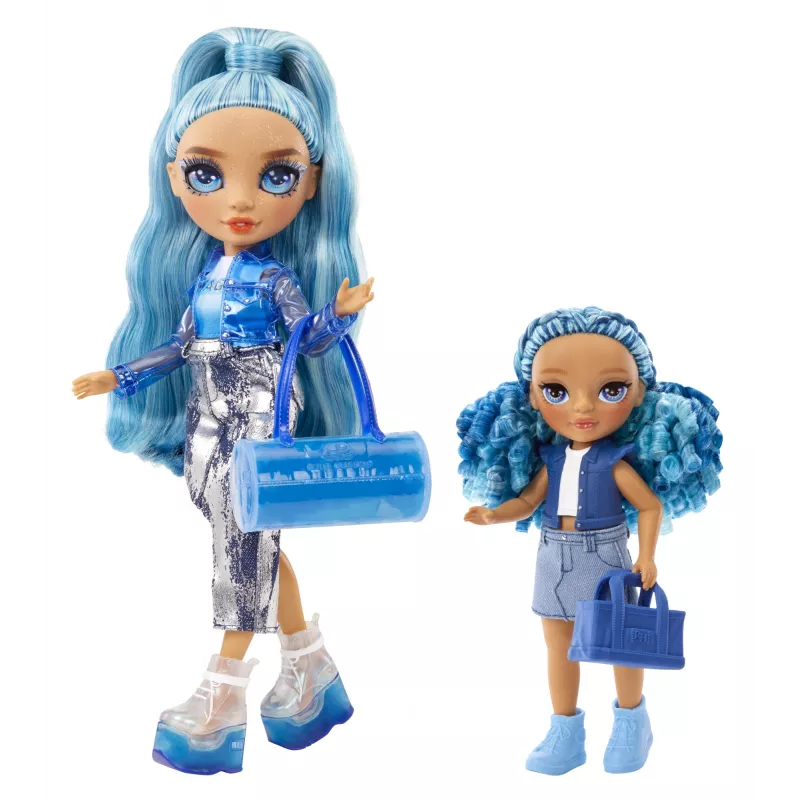 Rainbow High Littles Dolls- Sapphire (Blue), Fashion doll, Female, 4 yr(s), Boy/Girl, Multicolour