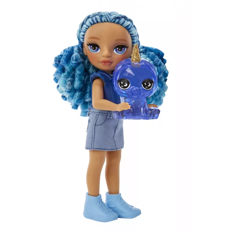 Rainbow High Littles Dolls- Sapphire (Blue), Fashion doll, Female, 4 yr(s), Boy/Girl, Multicolour