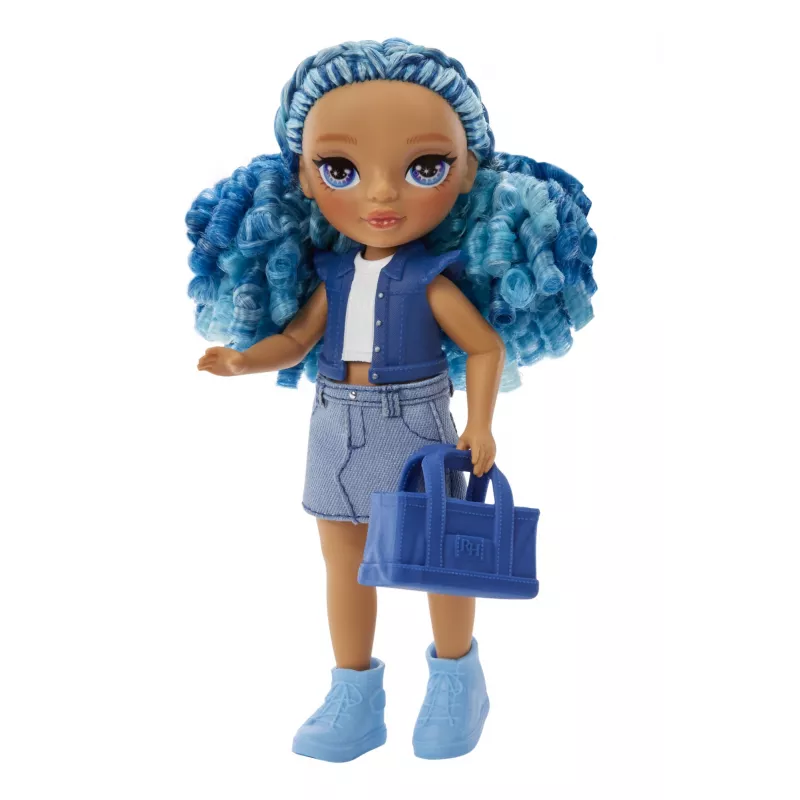 Rainbow High Littles Dolls- Sapphire (Blue), Fashion doll, Female, 4 yr(s), Boy/Girl, Multicolour