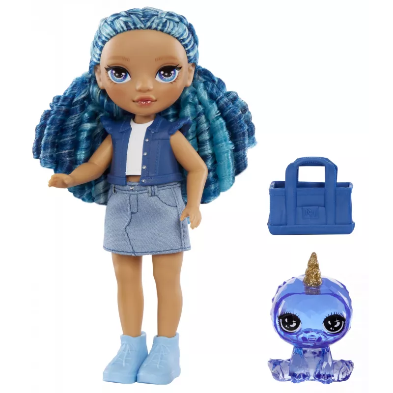 Rainbow High Littles Dolls- Sapphire (Blue), Fashion doll, Female, 4 yr(s), Boy/Girl, Multicolour