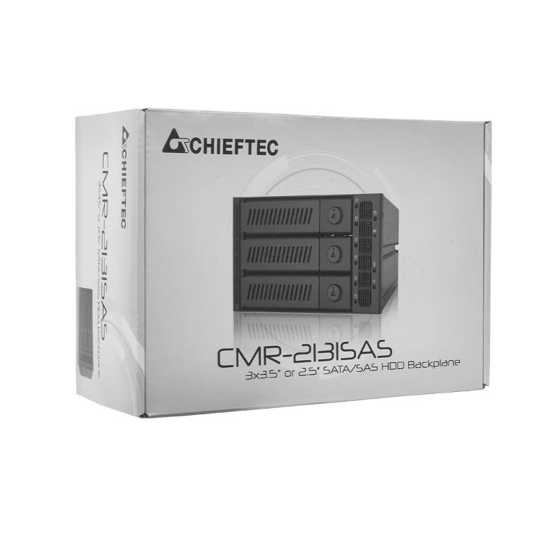 Chieftec CMR-2131SAS drive bay panel Black