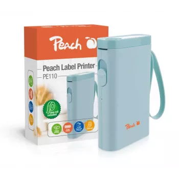 Peach PE110 label printer Direct thermal 203 x 203 DPI 60 mm/sec Wireless Bluetooth