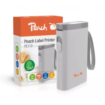 Peach PE110 label printer Direct thermal 203 x 203 DPI 60 mm/sec Wireless Bluetooth
