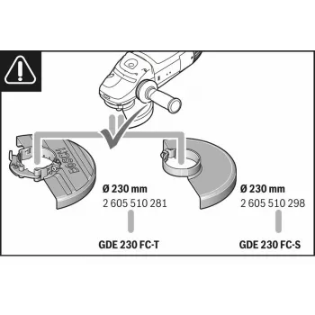 Dust Extraction System Bosch GDE 230 FC-S Professional