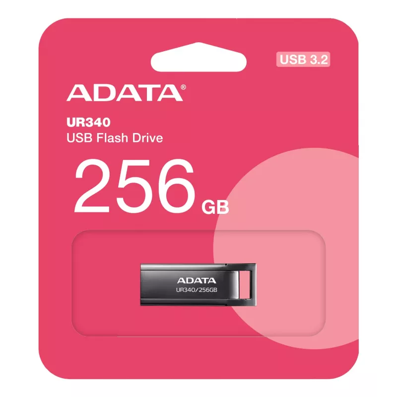 ADATA UR340 USB flash drive 256 GB USB Type-A 3.2 Gen 1 (3.1 Gen 1) Black