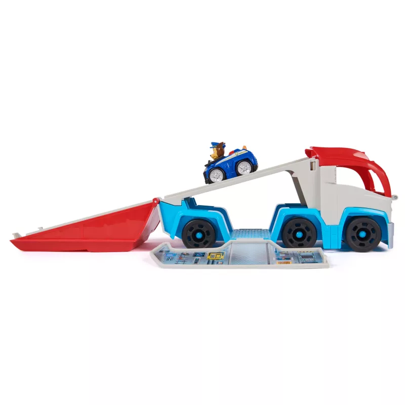 Toy vehicle set Spin Master PAW Patrol Pup Squad Patroller Team Vehicle with collectible Chase car, ages 3+, plastic, multicolour