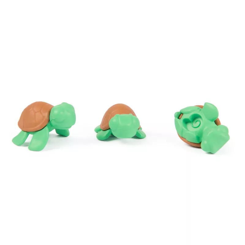 Kinetic Sand , Project Planet Turtle Beach with 14oz Play Sand, Tools & Molds, Sustainably Minded Eco Friendly Materials, Sensory Toys for Kids