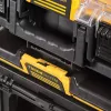 Tool Storage Box DeWALT ToughSystem 2.0 Black Transparent Yellow 6 Pockets