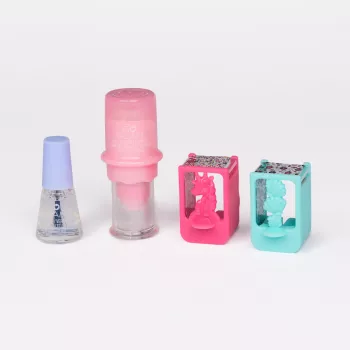 Cool Maker , GO GLAM Nail Kit Refill, Unicorn & Mermaid Designs, Style 80 Nails (Packaging May Vary), Arts and Crafts Kids Toys for Ages 7 and up