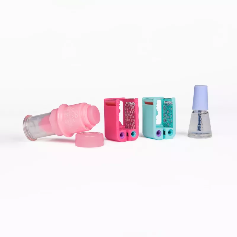 Cool Maker , GO GLAM Nail Kit Refill, Unicorn & Mermaid Designs, Style 80 Nails (Packaging May Vary), Arts and Crafts Kids Toys for Ages 7 and up