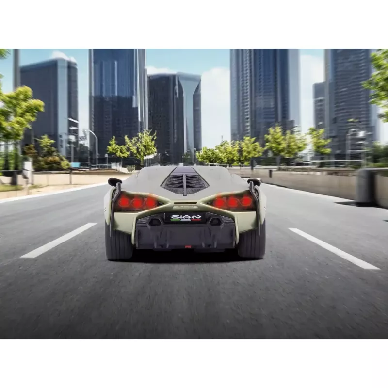 RC scale car REVELL Lamborghini Sián Light Green model 1:24, remote-controlled, plastic kit 24691