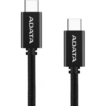 USB-C to USB-C cable ADATA CACC-100PN-BK, USB 2.0, 1 m, black