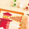Painting kit Ravensburger CreArt – Lighthouse by the Sea, creative paint-by-numbers set
