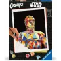 Painting kit Ravensburger CreArt Star Wars C-3PO – canvas paint set for figure artwork
