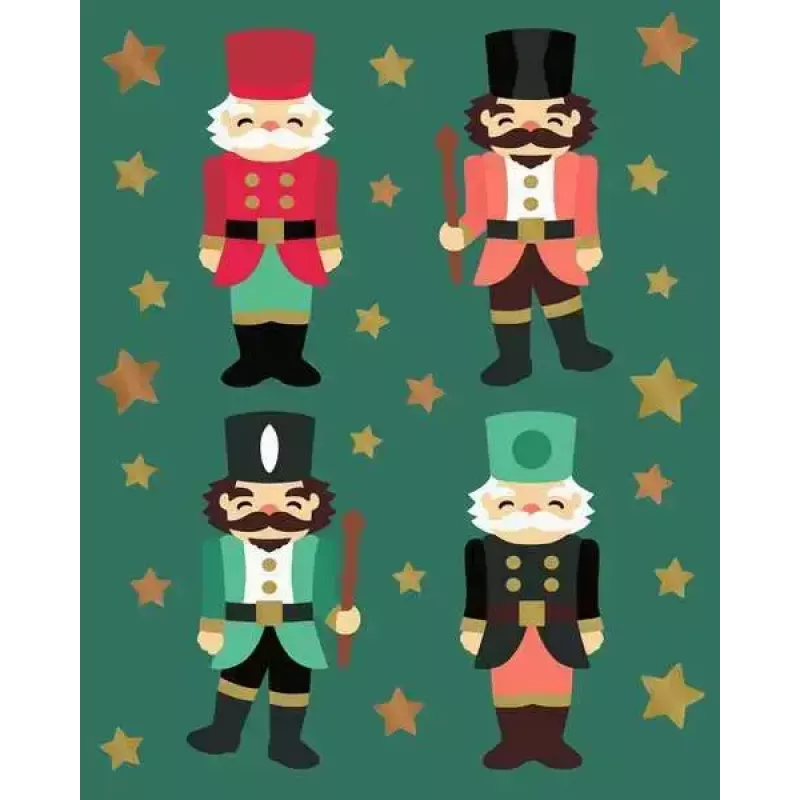 Painting kit Ravensburger CreArt Christmas Nutcracker Delight - model 23893
