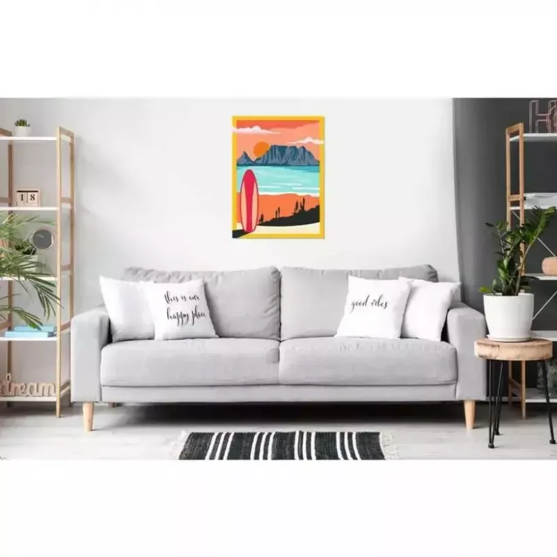 Ravensburger Painting CreArt 'Sunset at the Beach' model 23898 — painting kit by number for adults and teens