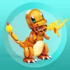 MEGA Pokémon Build & Show Charmander toy building set, 4 inches tall,