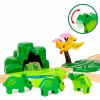 Railway playset Ravensburger Dinosaur Deluxe Set BRIO World 63610400 with interactive features