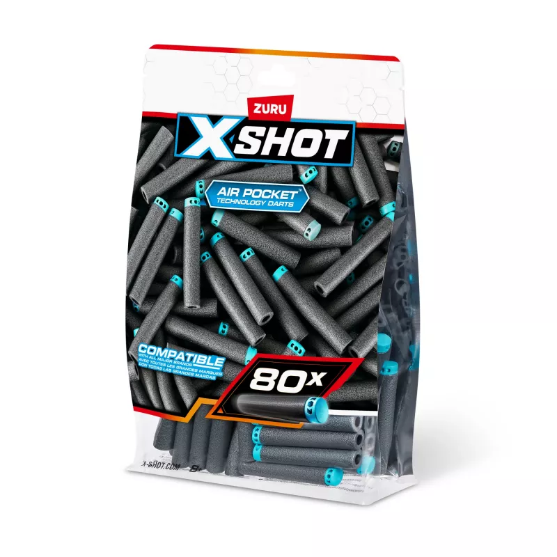 XSHOT Excel Darts Refill Pack (80 Darts) ZURU