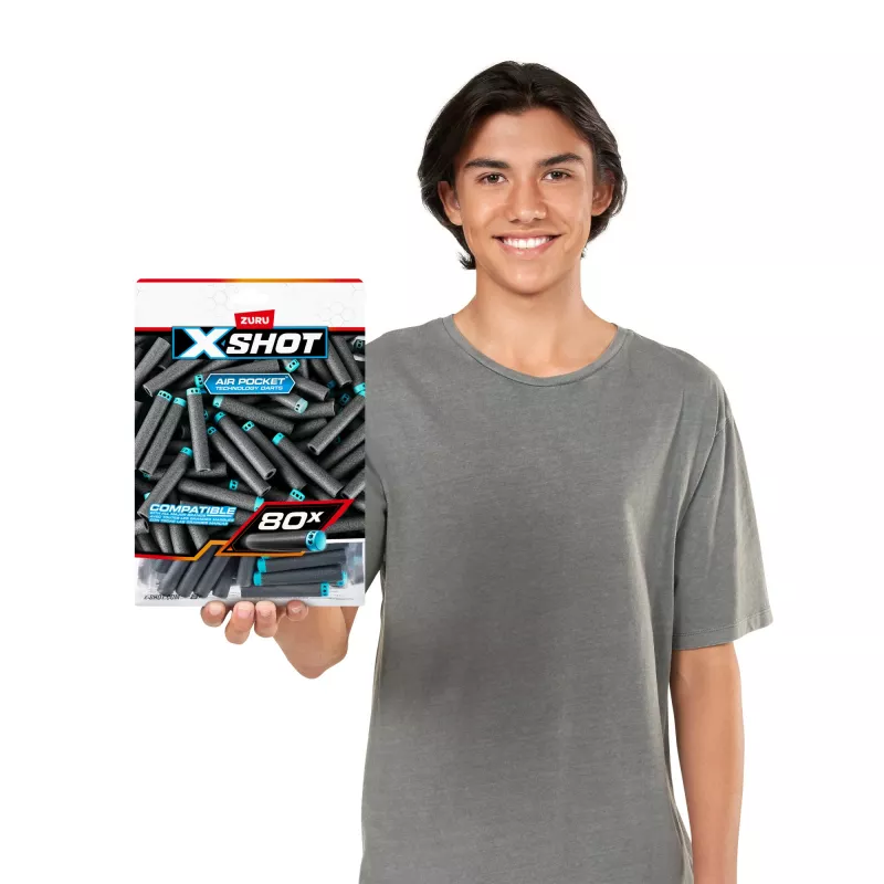 XSHOT Excel Darts Refill Pack (80 Darts) ZURU