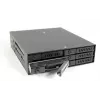 Chieftec CMR-625 6-Bay 2.5 inch SATA Hot-Swap Mobile Rack for 5.25 inch Bay, Trayless, Key Lock, Black