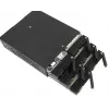 Chieftec CMR-625 6-Bay 2.5 inch SATA Hot-Swap Mobile Rack for 5.25 inch Bay, Trayless, Key Lock, Black
