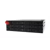 Chieftec CMR-625 6-Bay 2.5 inch SATA Hot-Swap Mobile Rack for 5.25 inch Bay, Trayless, Key Lock, Black