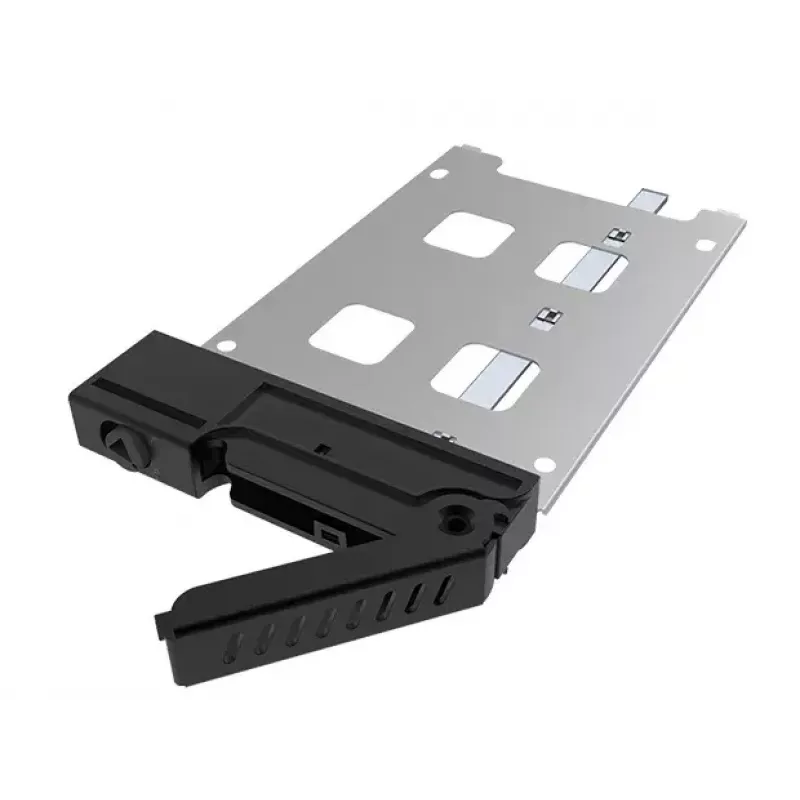 Chieftec CMR-625 6-Bay 2.5 inch SATA Hot-Swap Mobile Rack for 5.25 inch Bay, Trayless, Key Lock, Black