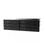 Chieftec CMR-625 6-Bay 2.5 inch SATA Hot-Swap Mobile Rack for 5.25 inch Bay, Trayless, Key Lock, Black