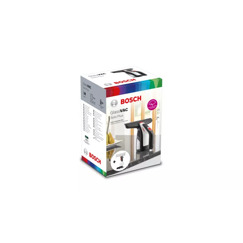Bosch GlassVAC Solo Plus electric window cleaner 0.1 L Black, White