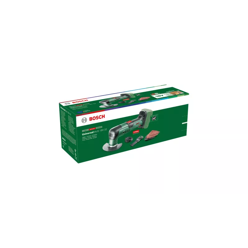 Bosch UniversalMulti 18V-32 Black, Green 19000 OPM