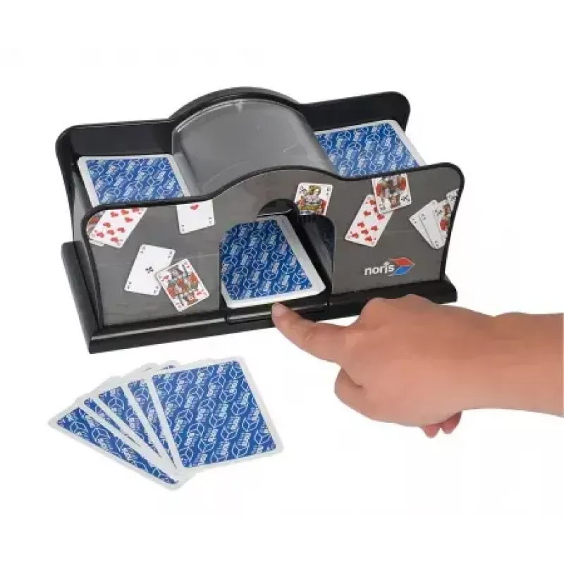 Card shuffler Simba Noris 606154621 Black Battery type C