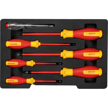 Bosch Professional VDE screwdriver set SL/PH, 7 pieces (1600A02NF7)