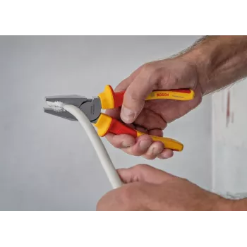 Pliers set Bosch VDE Professional 3-piece, insulated red/yellow, model 1600A02NG0