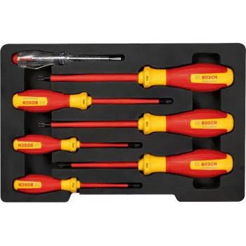 Screwdriver set Bosch 7-piece VDE with phase tester 1600A02NF8