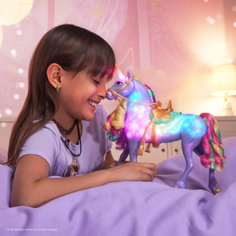 Spin Master Unicorn Academy - Licht-Magie Wildstar, Spielfigur