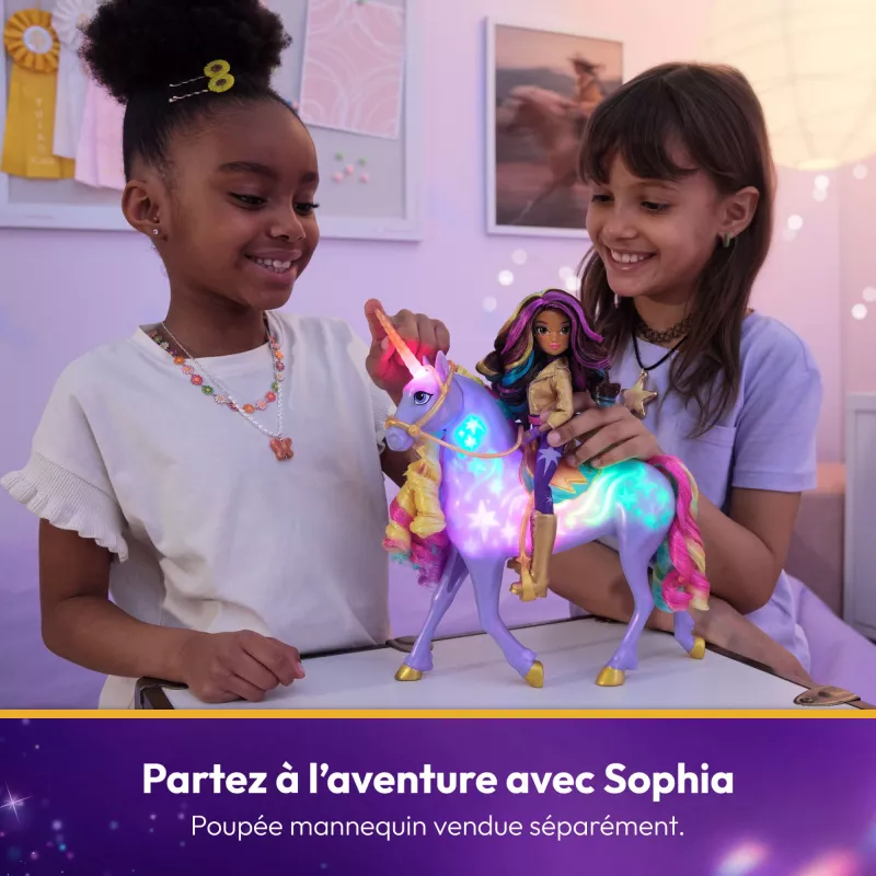 Spin Master Unicorn Academy - Licht-Magie Wildstar, Spielfigur