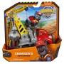 Rubble & Crew , Charger’s Crane Grabber Toy Truck with Movable Parts and a Collectible Action Figure, Kids Toys for Ages 3 and Up