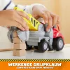 Rubble & Crew , Charger’s Crane Grabber Toy Truck with Movable Parts and a Collectible Action Figure, Kids Toys for Ages 3 and Up