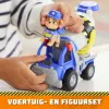 Rubble & Crew , Mix’s Cement Mixer Toy Truck with Action Figure and Movable Construction Toys, Kids Toys for Ages 3 and Up