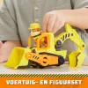 Bulldozer toy Spinmaster Rubble’s Bulldozer – plastic construction, for ages 3+, black/orange/yellow