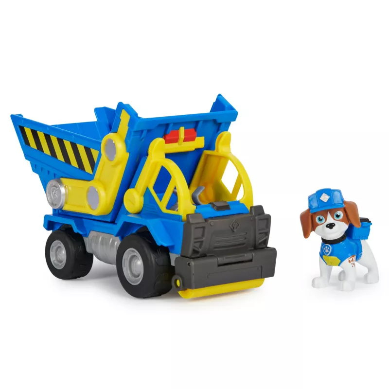 Rubble & Crew , Wheeler’s Dump Truck Toy with Movable Parts and a Collectible Action Figure, Kids Toys for Ages 3 and Up