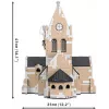 Building blocks Cobi Sainte-Mère-Église Church 2280 pieces 10 years