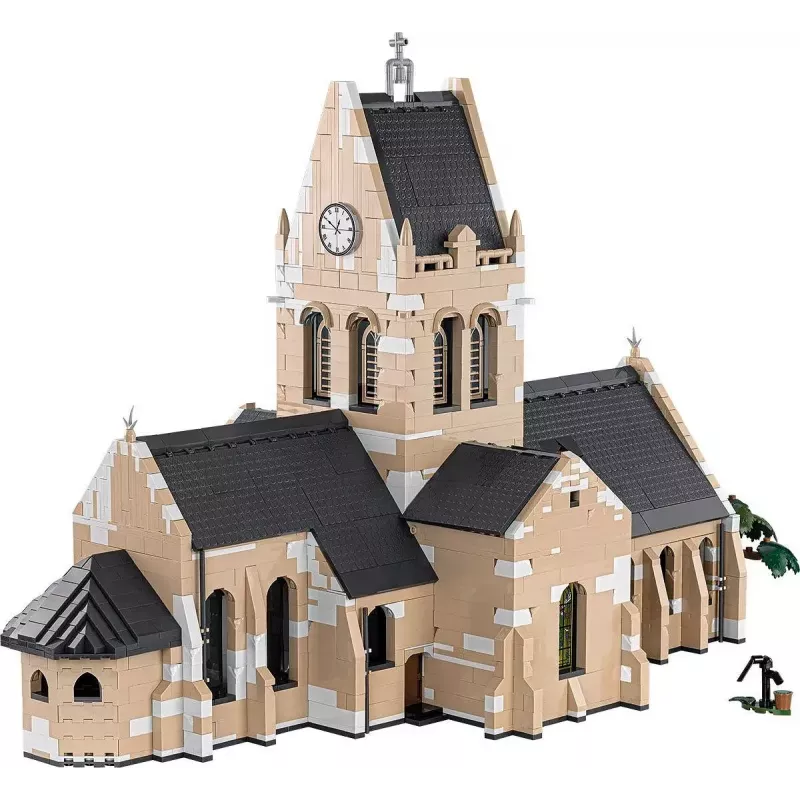 Building blocks Cobi Sainte-Mère-Église Church 2280 pieces 10 years