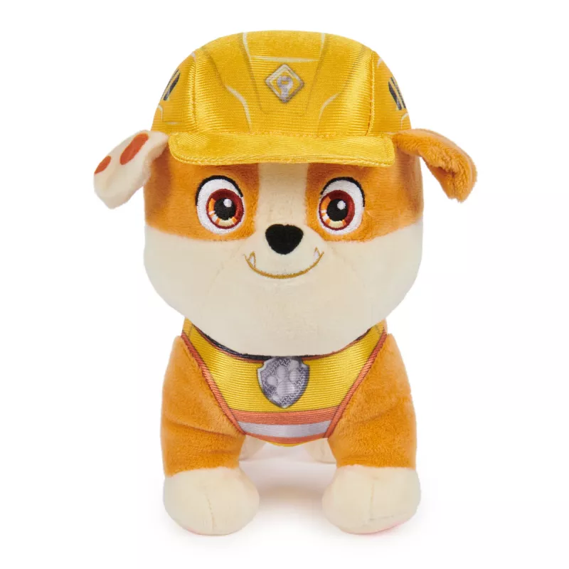 Rubble & Crew , Premium Stuffed Animals, 7-Inch Charger Plush Toy in Construction Uniform, Kids Toys for Boys & Girls Ages 3 and up