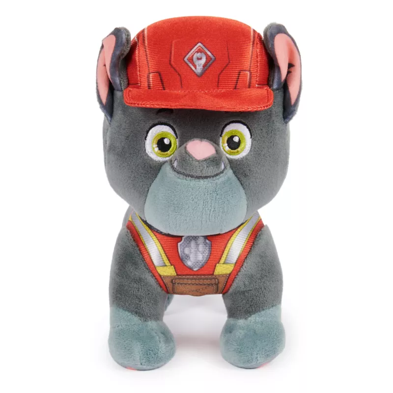 Rubble & Crew , Premium Stuffed Animals, 7-Inch Charger Plush Toy in Construction Uniform, Kids Toys for Boys & Girls Ages 3 and up
