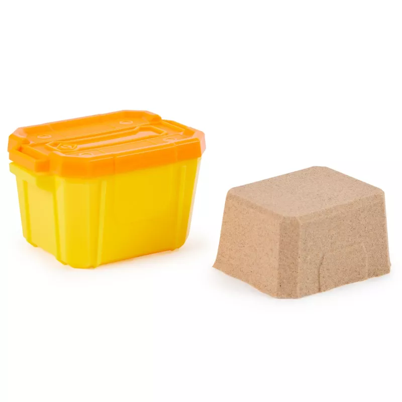 Rubble & Crew , Charger & Wheeler Action Figures, with Kinetic Build-It Sand & 2 Building Tools, PAW Patrol Kids Toys for Boys & Girls Ages 3 and Up