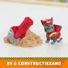 Rubble & Crew , Charger & Wheeler Action Figures, with Kinetic Build-It Sand & 2 Building Tools, PAW Patrol Kids Toys for Boys & Girls Ages 3 and Up