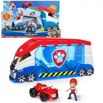 Vehicle set Spinmaster PAW Patrol Launche & Rescue Patroller, plastic, multicolour, for ages 3+